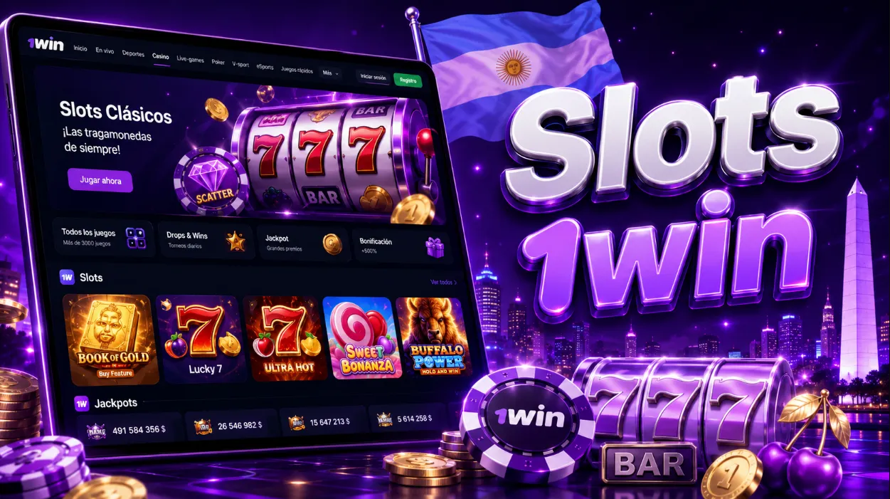 Slots y formatos clásicos dentro de 1win slot